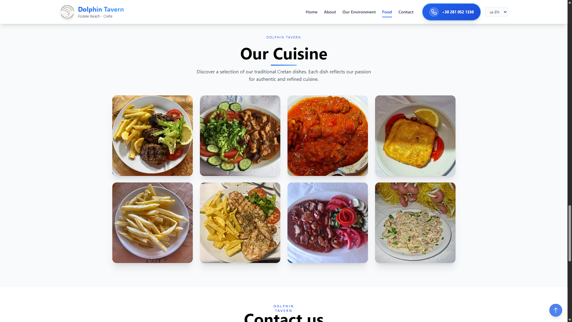 Développement d'un site internet pour un restaurant - Image 2