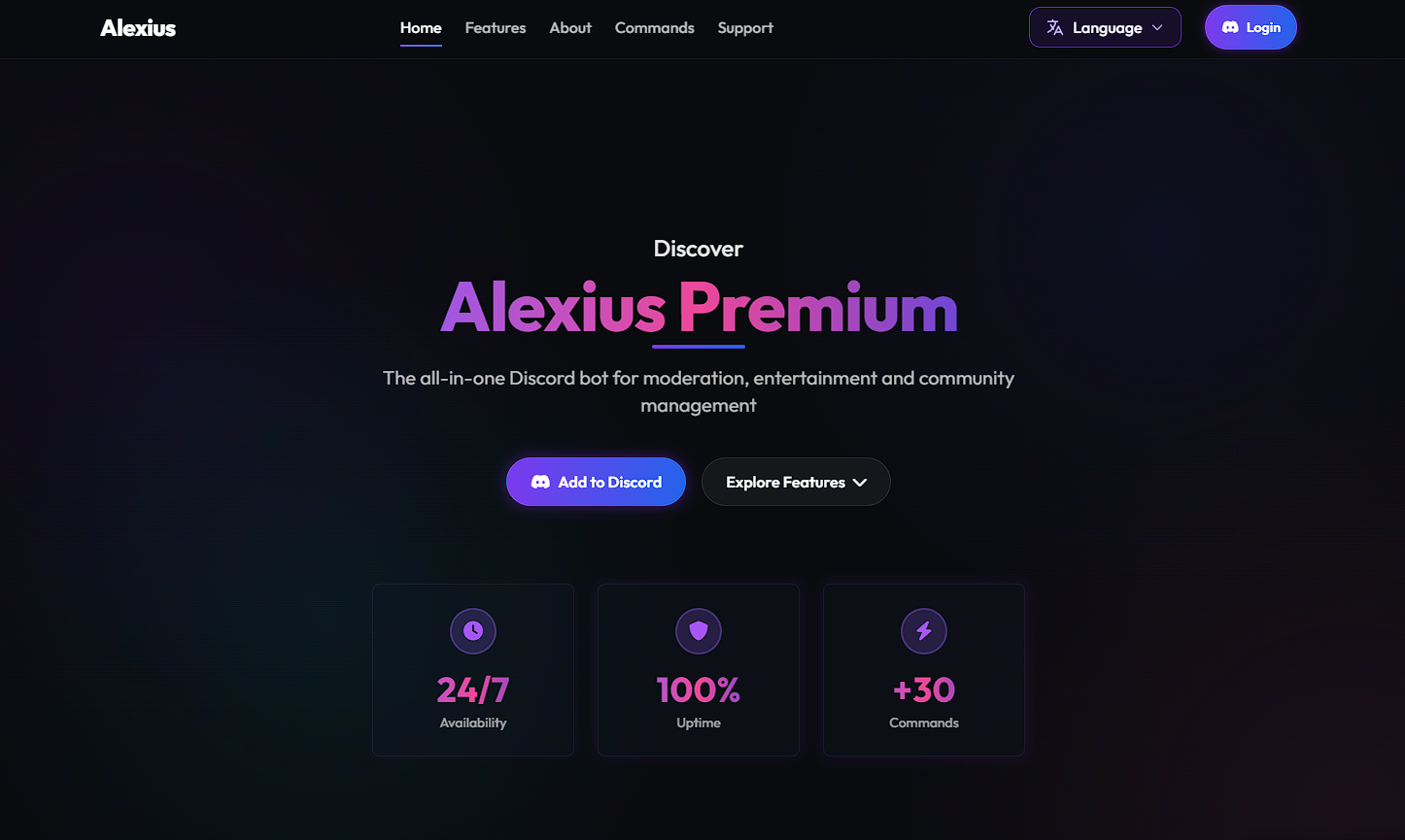 Bot Discord & site